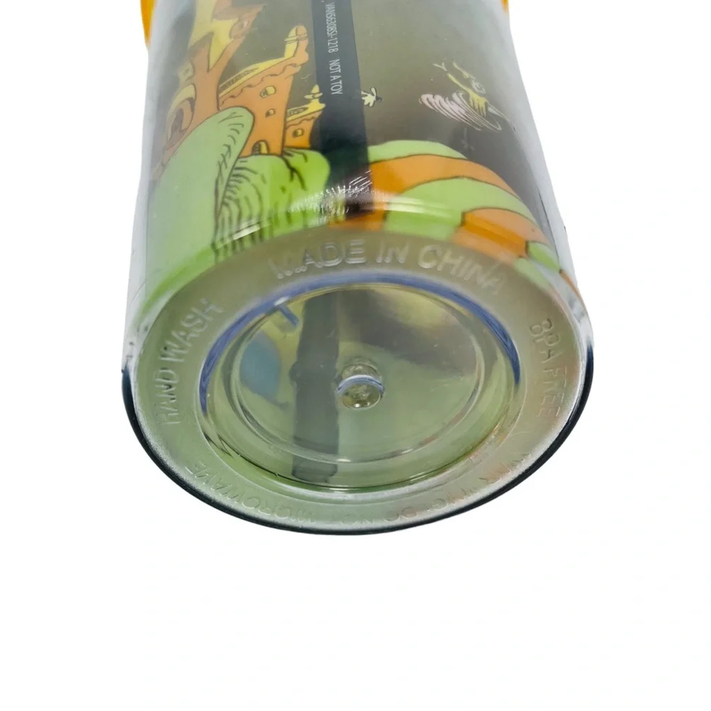 Dr Seuss Tumbler Travel Cup Oh The Places You'll Go 16oz Black Yellow 2019